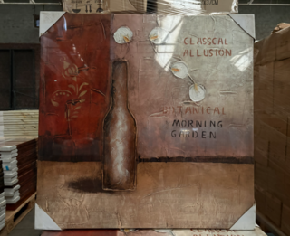 Ca. 19x Canvas schilderij modern 80×80